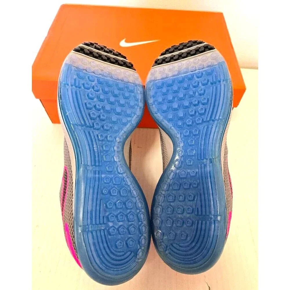 NIKE ZOOM ALL OUT LOW 2 MEN SIZE 11.5 GUNSMOKE PINK BLAST NEW COMORT RUN NIB!